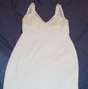 Off white Spandex Dress